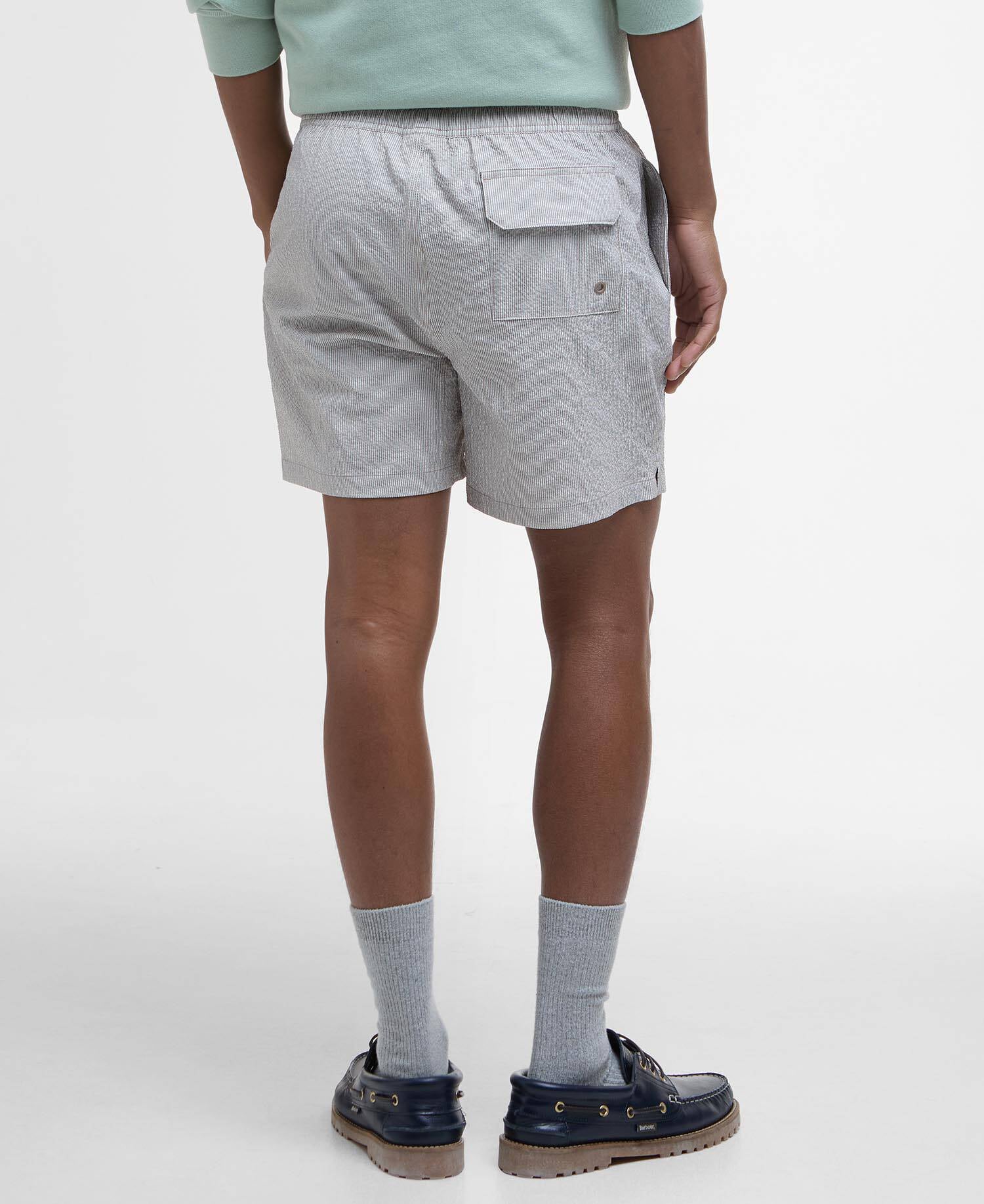 Barbour Somerset Pinstripe Swim Shorts
