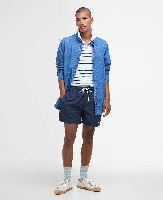 Barbour Staple Logo 7" Swim Shorts