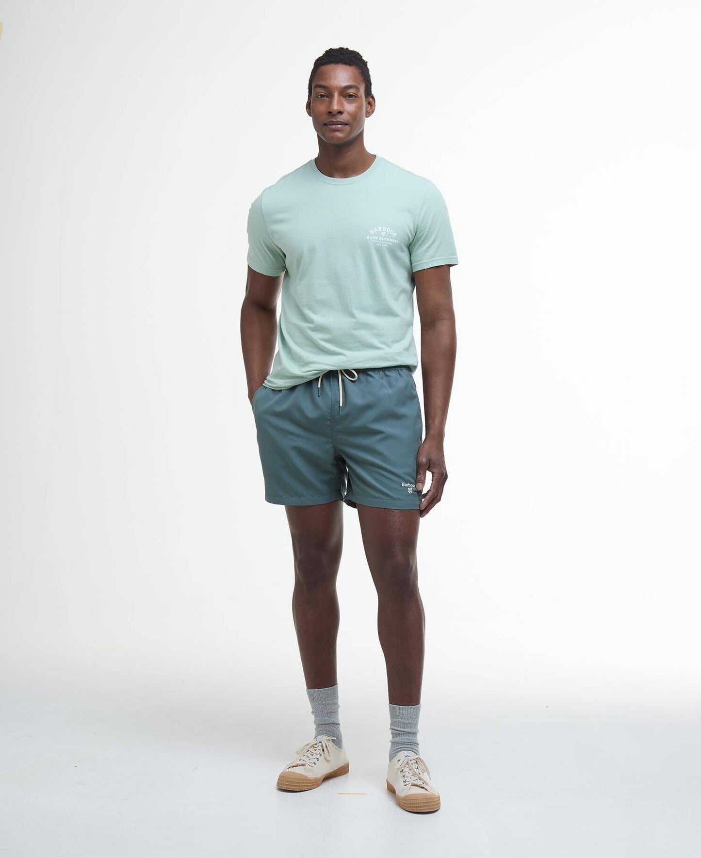 Barbour Logo Swim Shorts