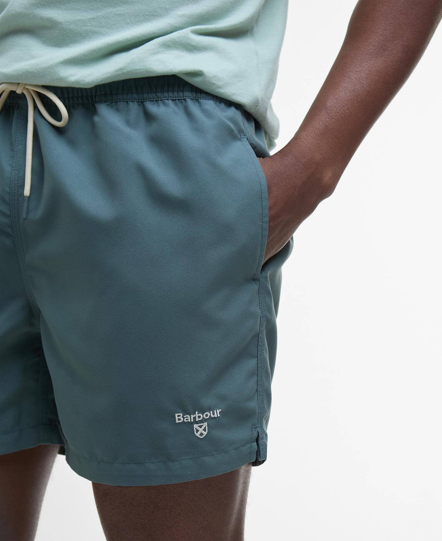 Barbour Logo Swim Shorts