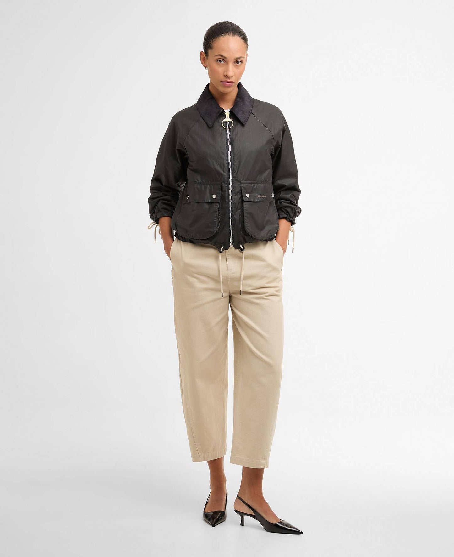 Barbour Marron Waxed Jacket
