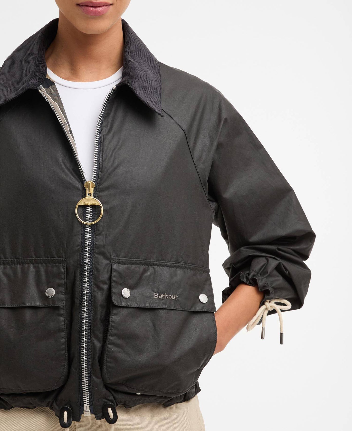 Barbour Marron Waxed Jacket