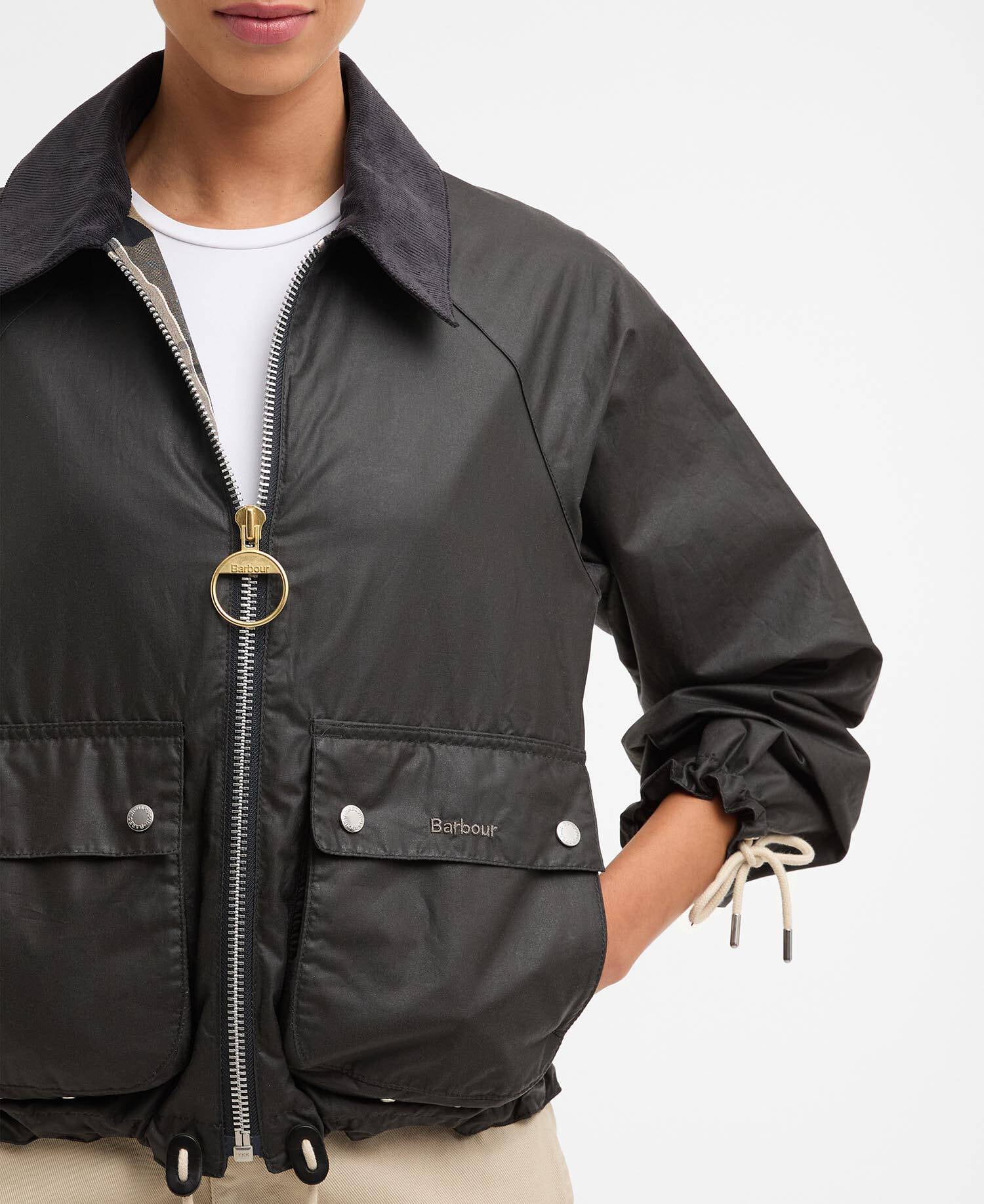 Barbour Marron Waxed Jacket