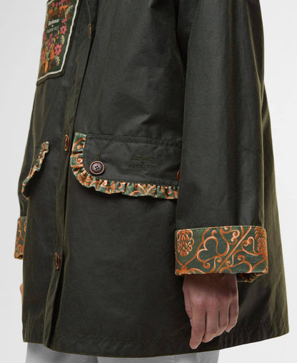 Barbour Barbour FARM Rio Maria-Clara Waxed Jacket