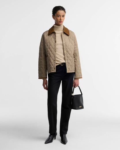 Barbour Icons Cropped Liddesdale Quilted Jacket
