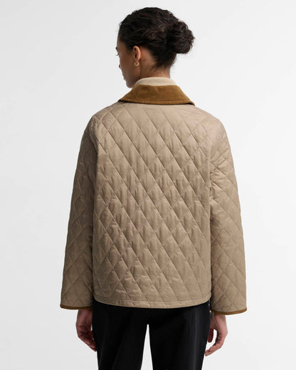Barbour Icons Cropped Liddesdale Quilted Jacket