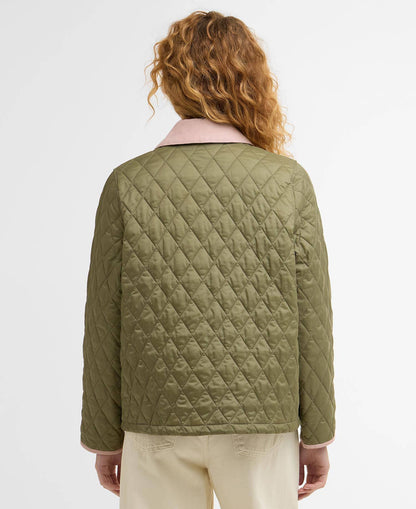 Barbour Icons Cropped Liddesdale Quilted Jacket