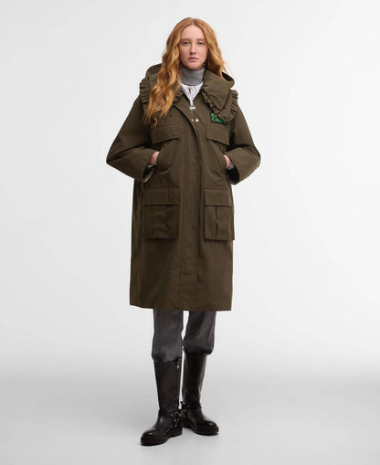 Barbour Barbour x GANNI Waterproof Parka Jacket