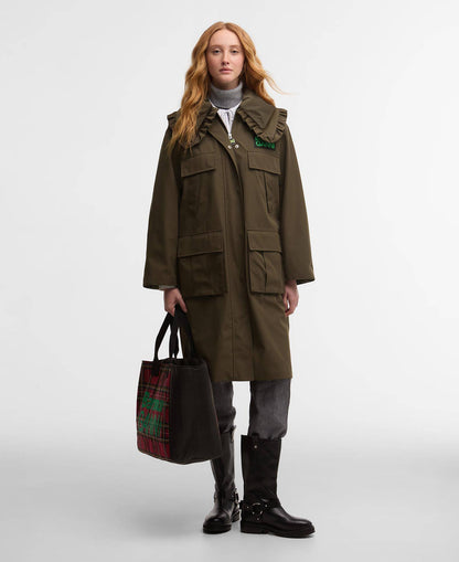 Barbour Barbour x GANNI Waterproof Parka Jacket