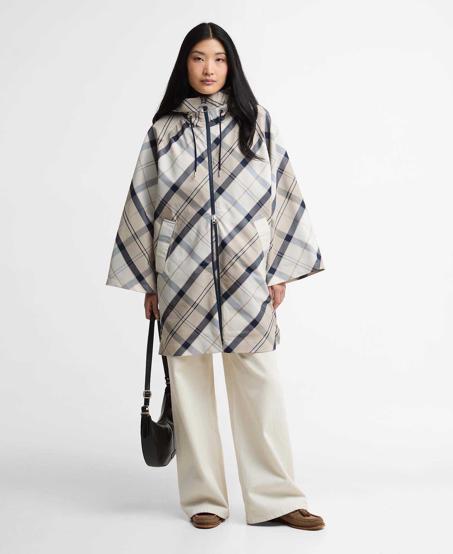 Barbour Kinsale Tartan Showerproof Cape