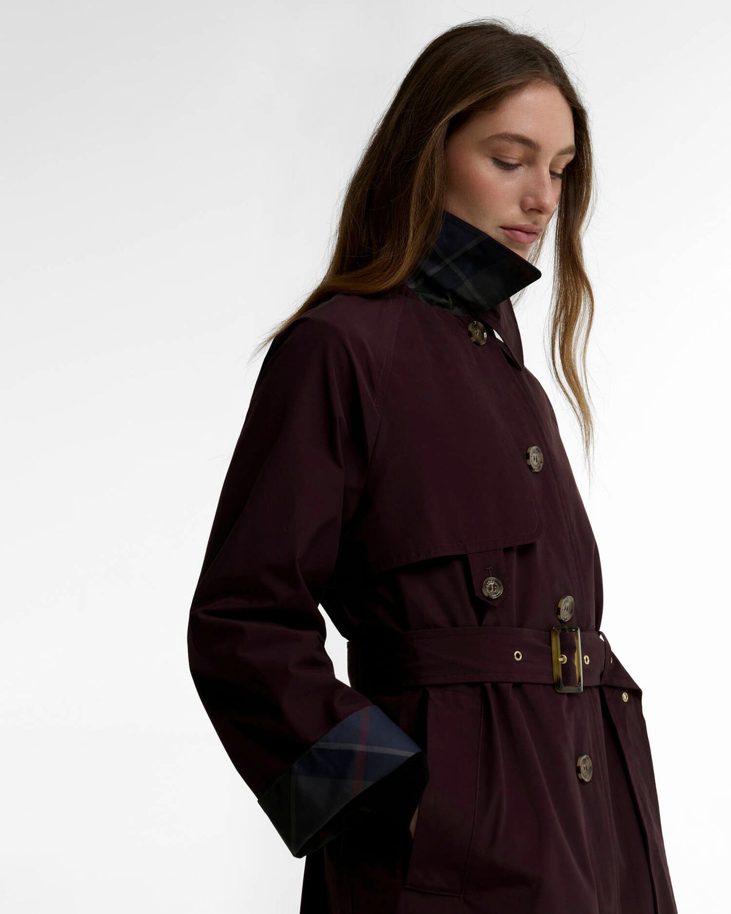 Barbour Antonella Showerproof Trench Coat