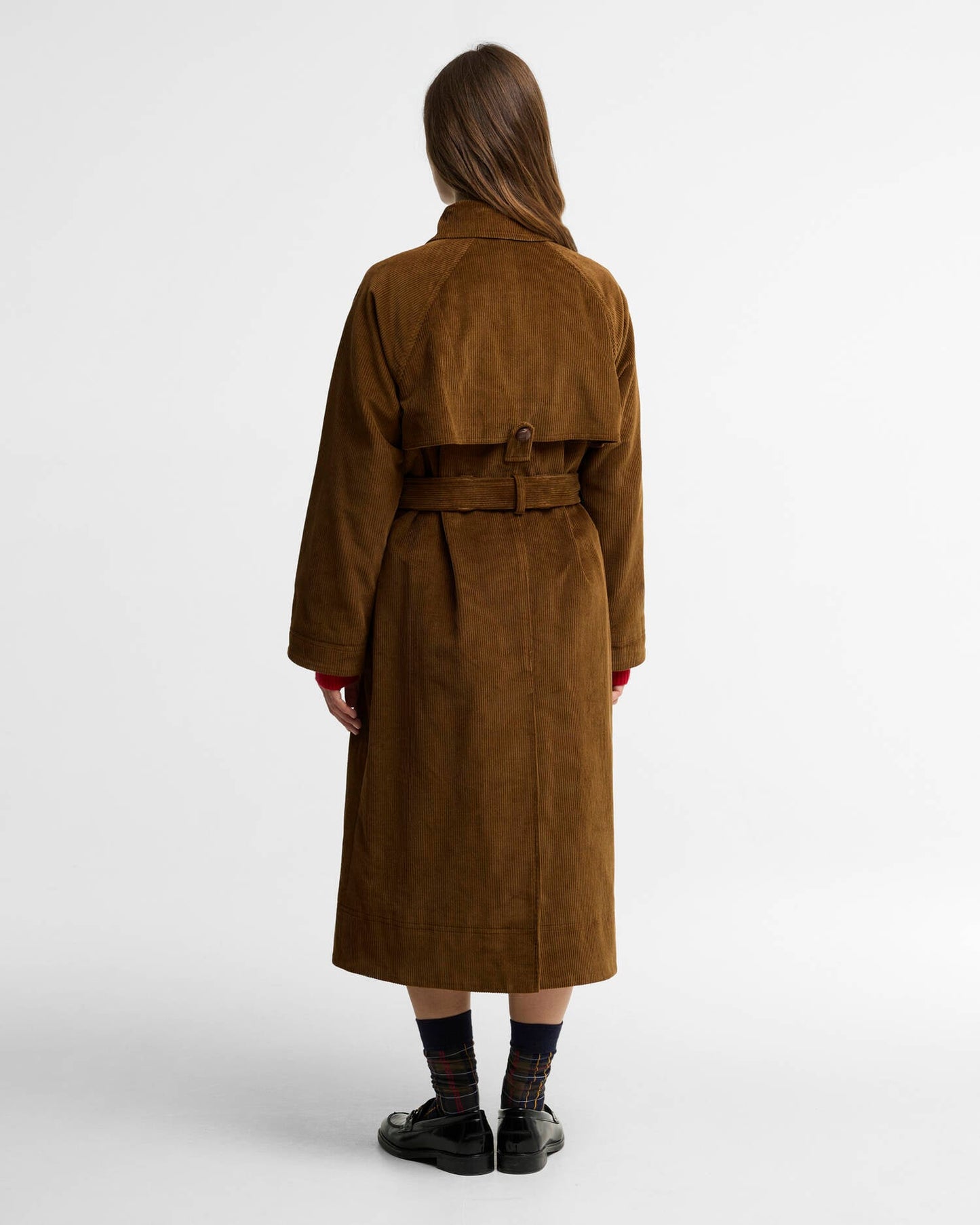 Barbour Antonella Cord Trench Coat