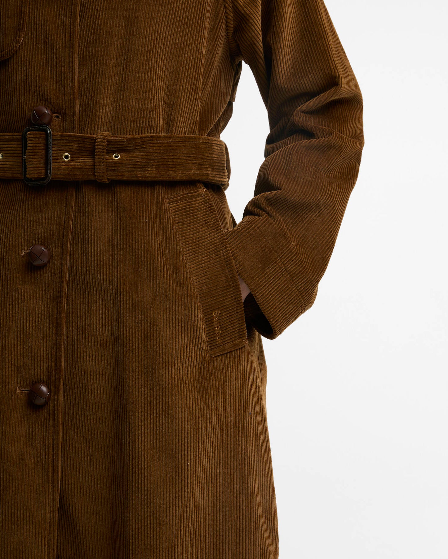 Barbour Antonella Cord Trench Coat
