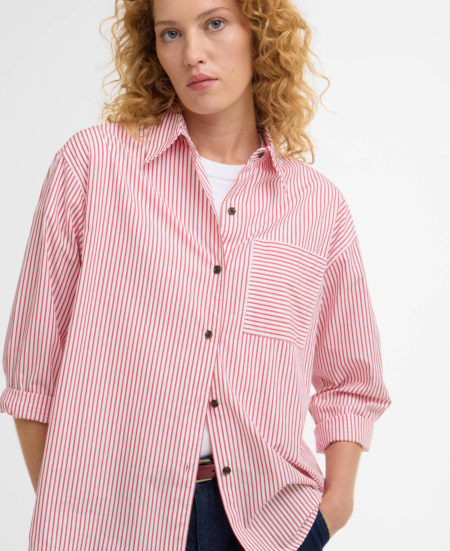 Barbour Polly Striped Relaxed Shirt