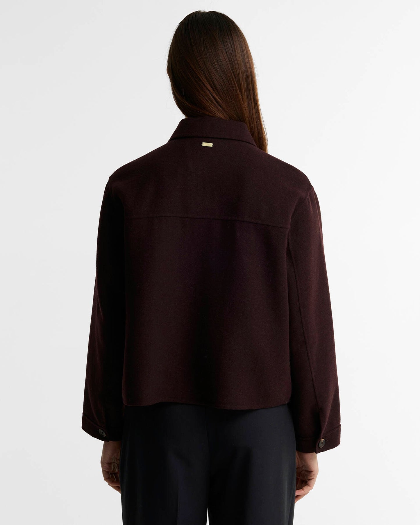 Barbour Antonella Wool-Blend Overshirt