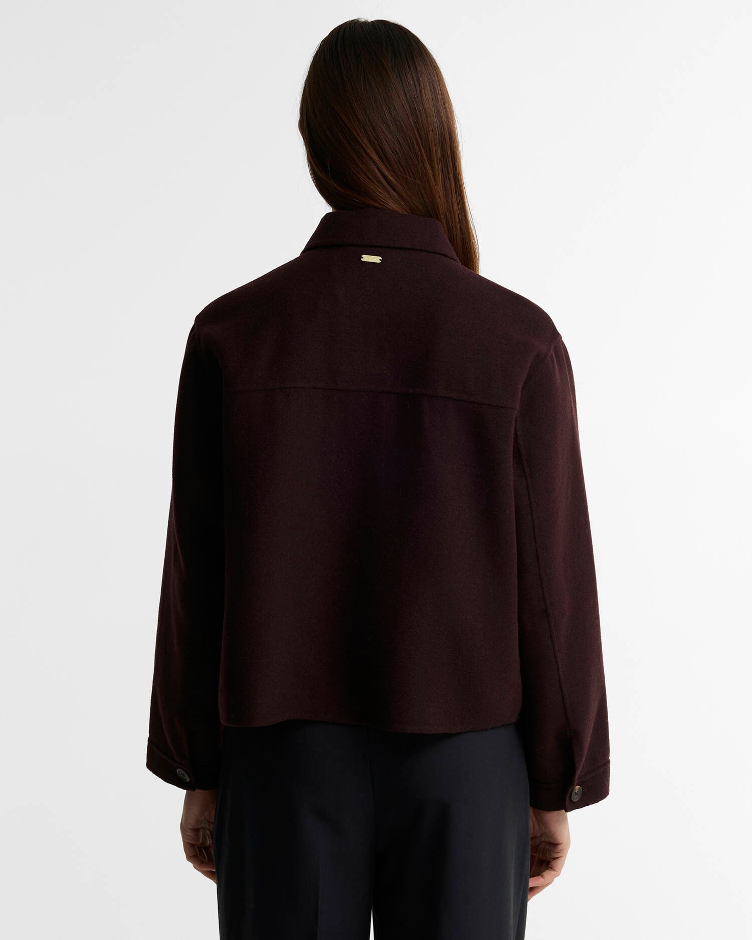 Barbour Antonella Wool-Blend Overshirt