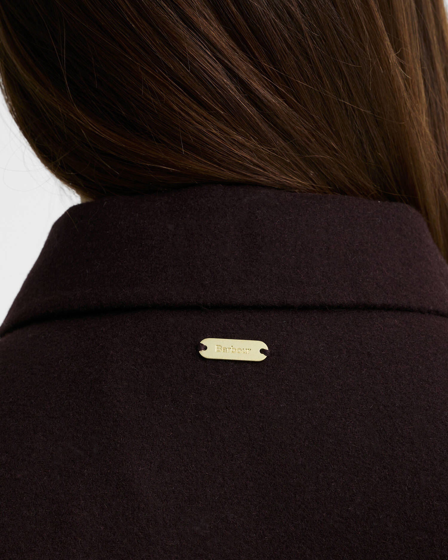 Barbour Antonella Wool-Blend Overshirt