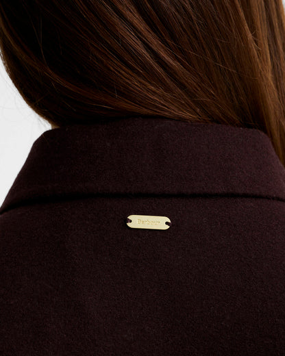 Barbour Antonella Wool-Blend Overshirt