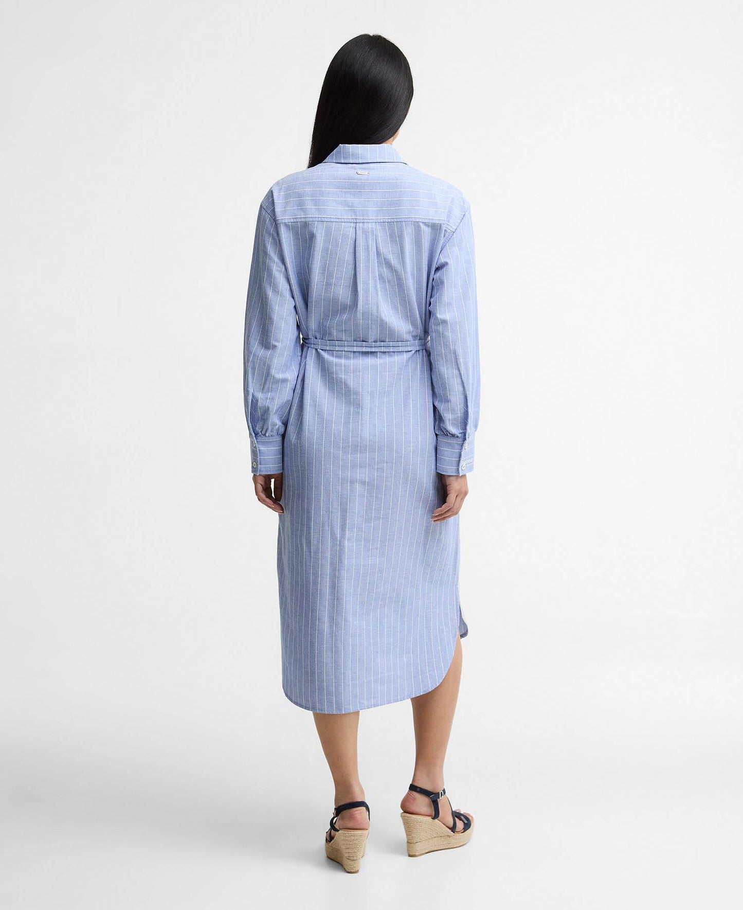 Barbour Avon Striped Shirt Dress