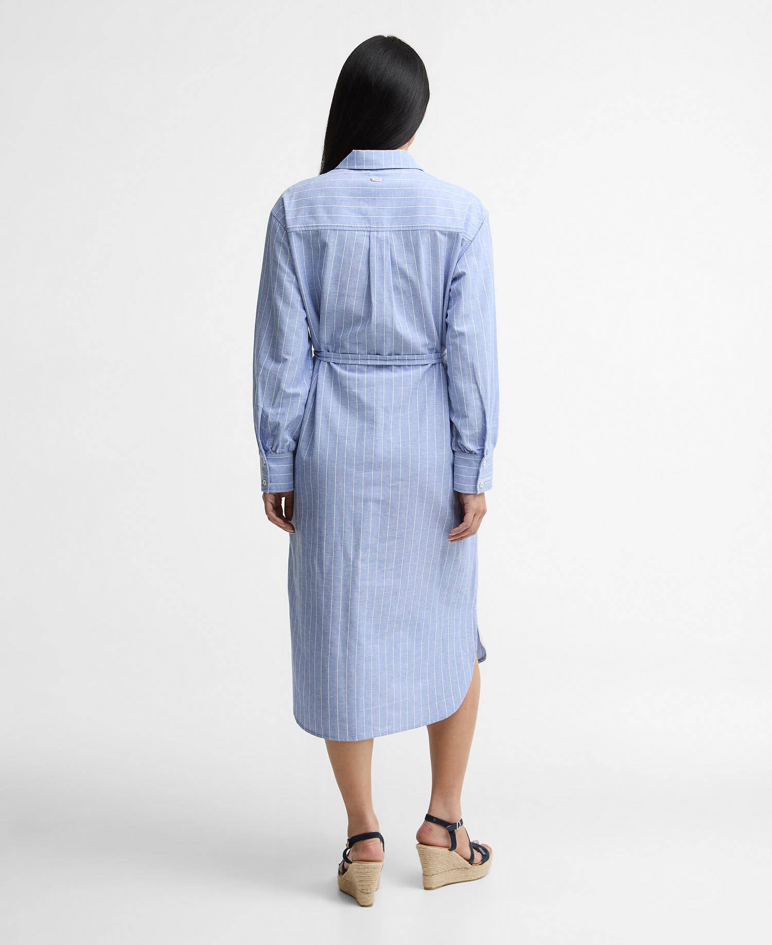 Barbour Avon Striped Shirt Dress