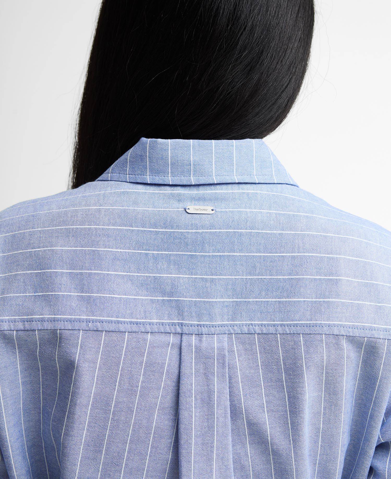 Barbour Avon Striped Shirt Dress
