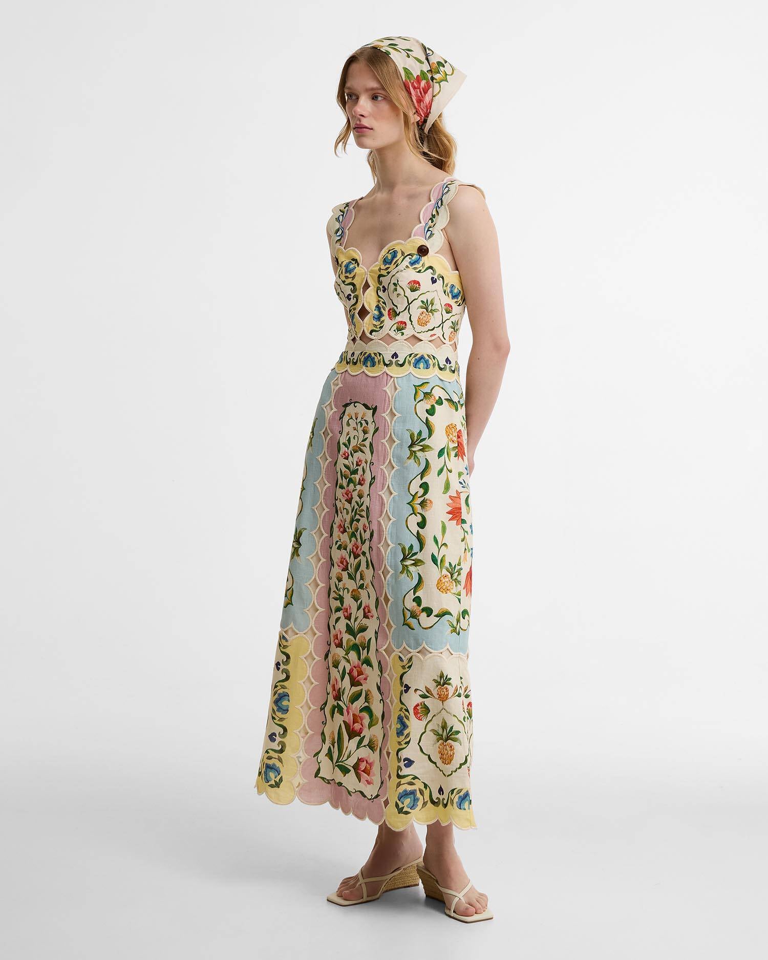 Barbour Barbour FARM Rio Petal Midi Dress
