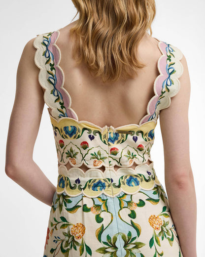 Barbour Barbour FARM Rio Petal Midi Dress