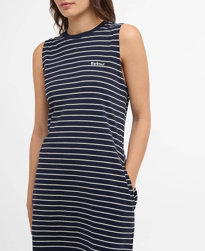 Barbour Hartland Striped Mini Dress