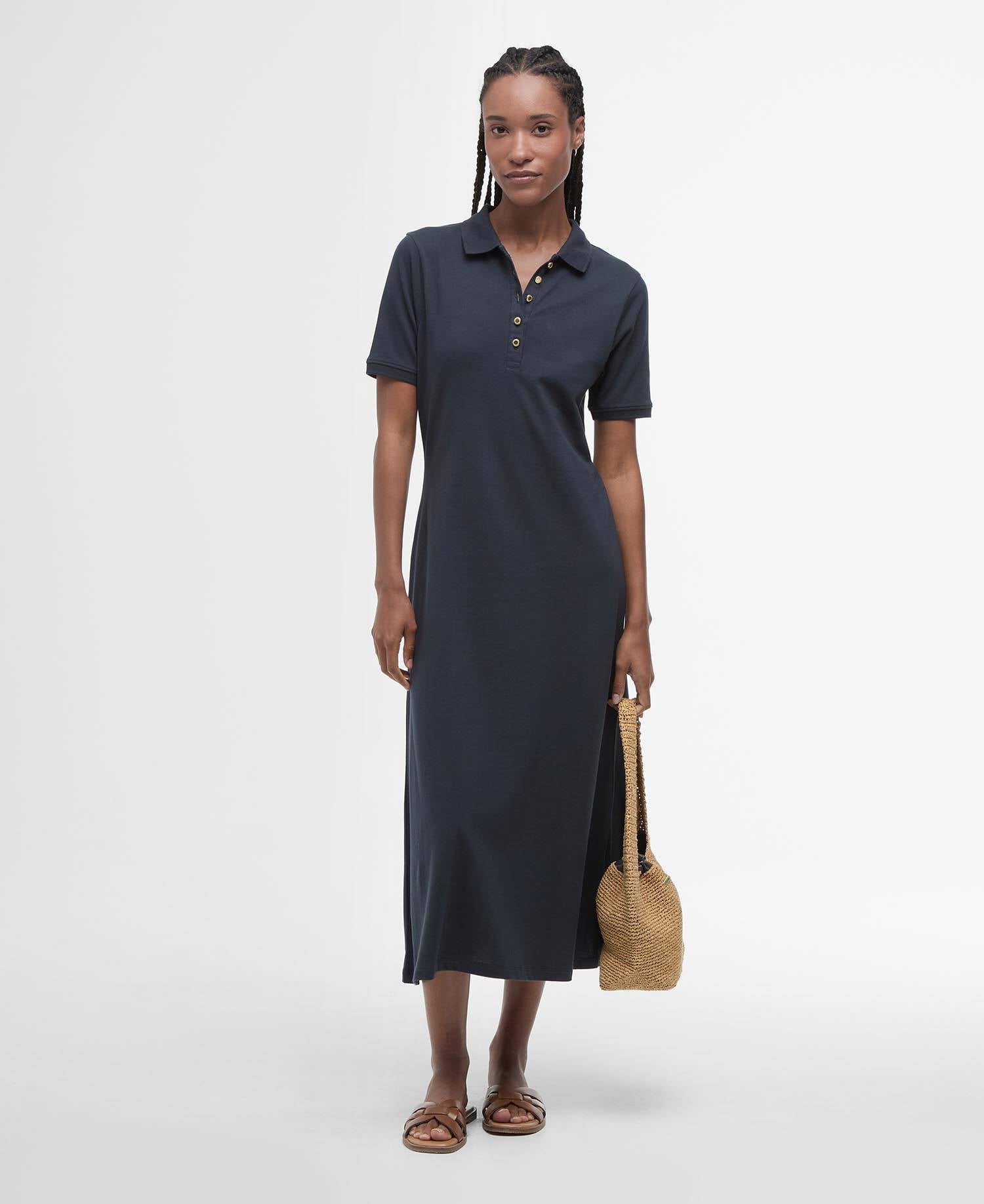 Barbour Celeste Midi Polo Dress