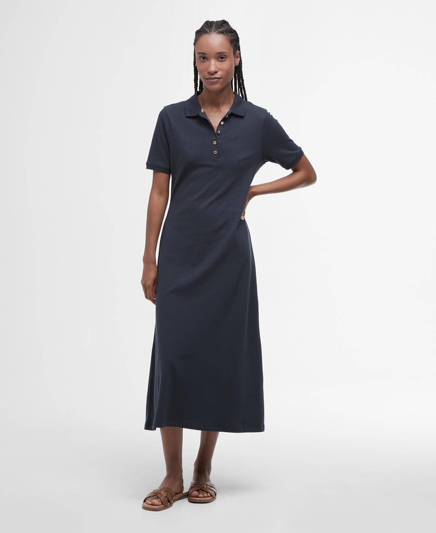 Barbour Celeste Midi Polo Dress