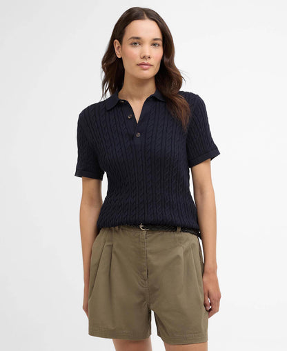 Barbour Hartland Knitted Polo Shirt