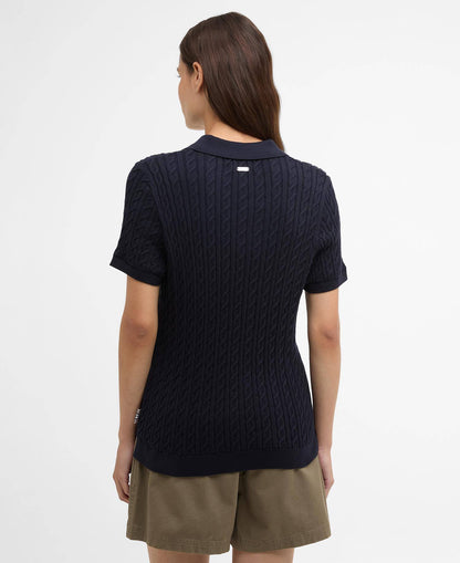 Barbour Hartland Knitted Polo Shirt