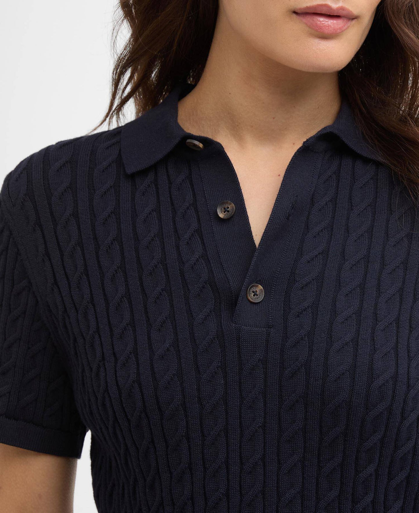 Barbour Hartland Knitted Polo Shirt