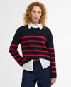 Navy/Poppy Red