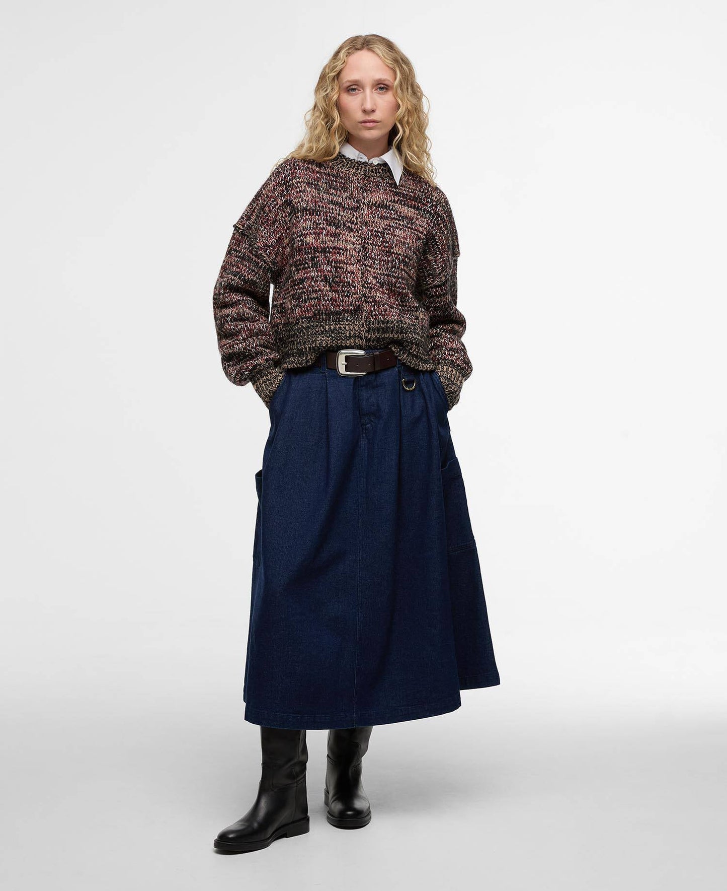 Barbour Saima Merino-Blend Crew Neck Jumper