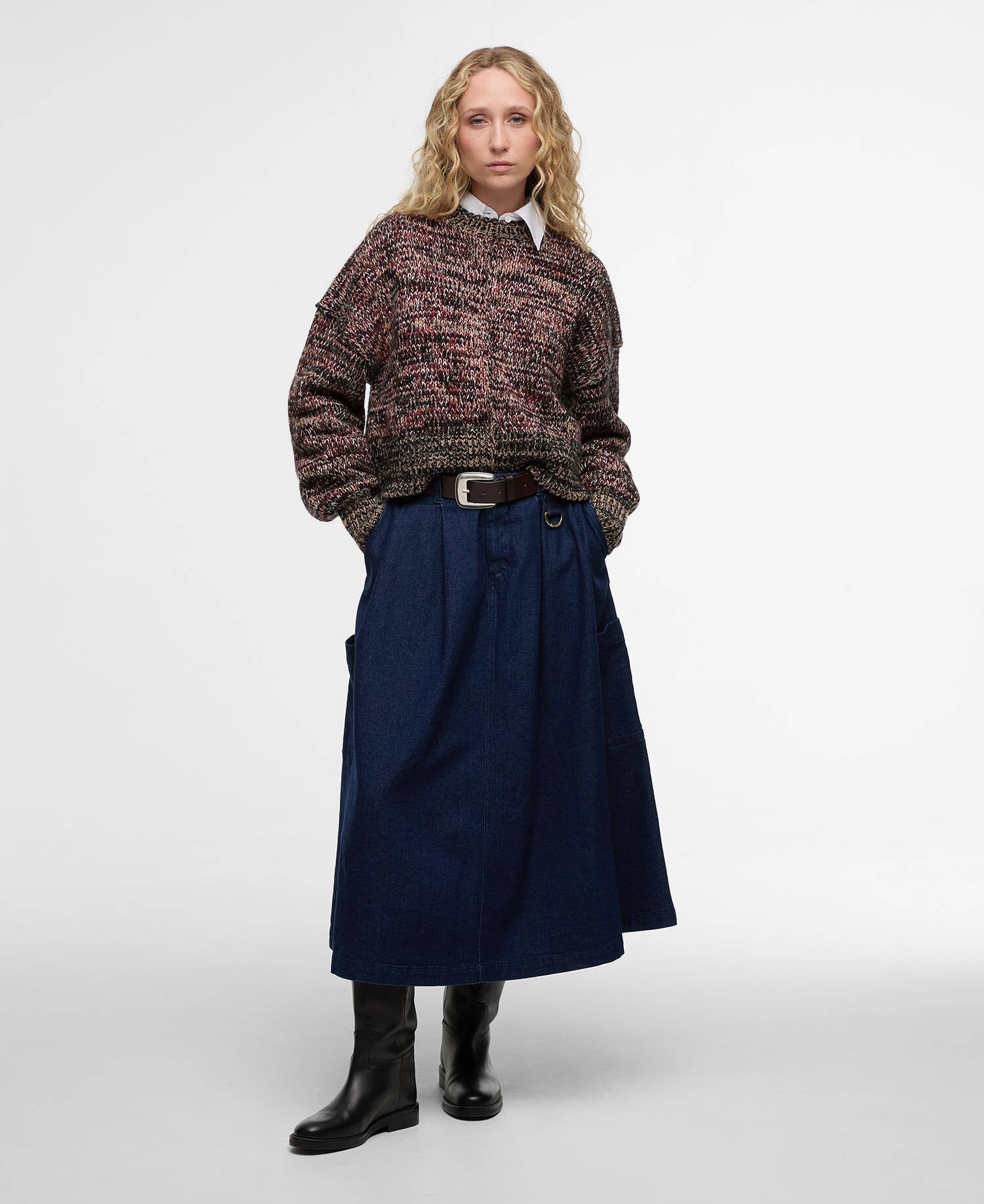 Barbour Saima Merino-Blend Crew Neck Jumper