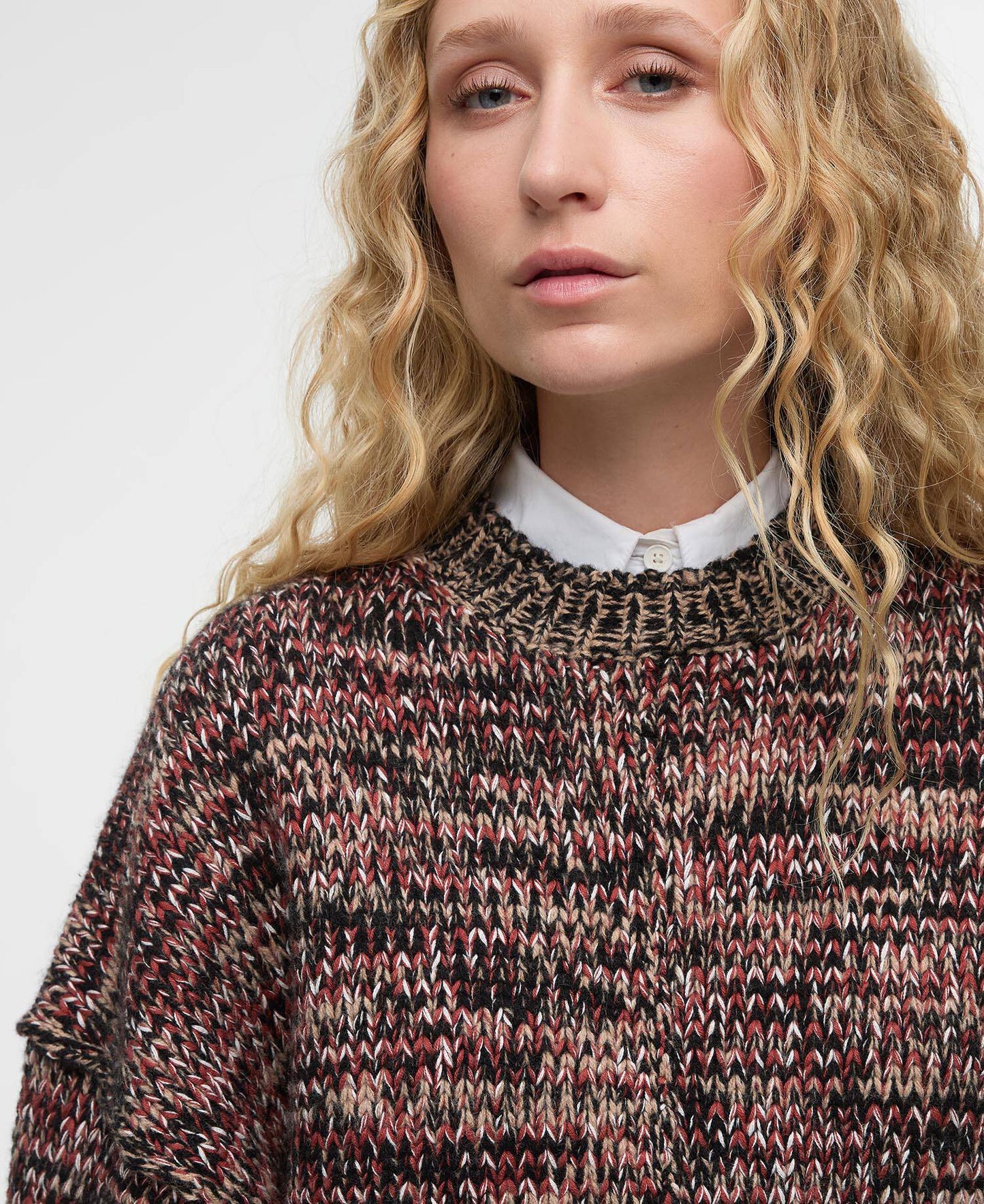 Barbour Saima Merino-Blend Crew Neck Jumper