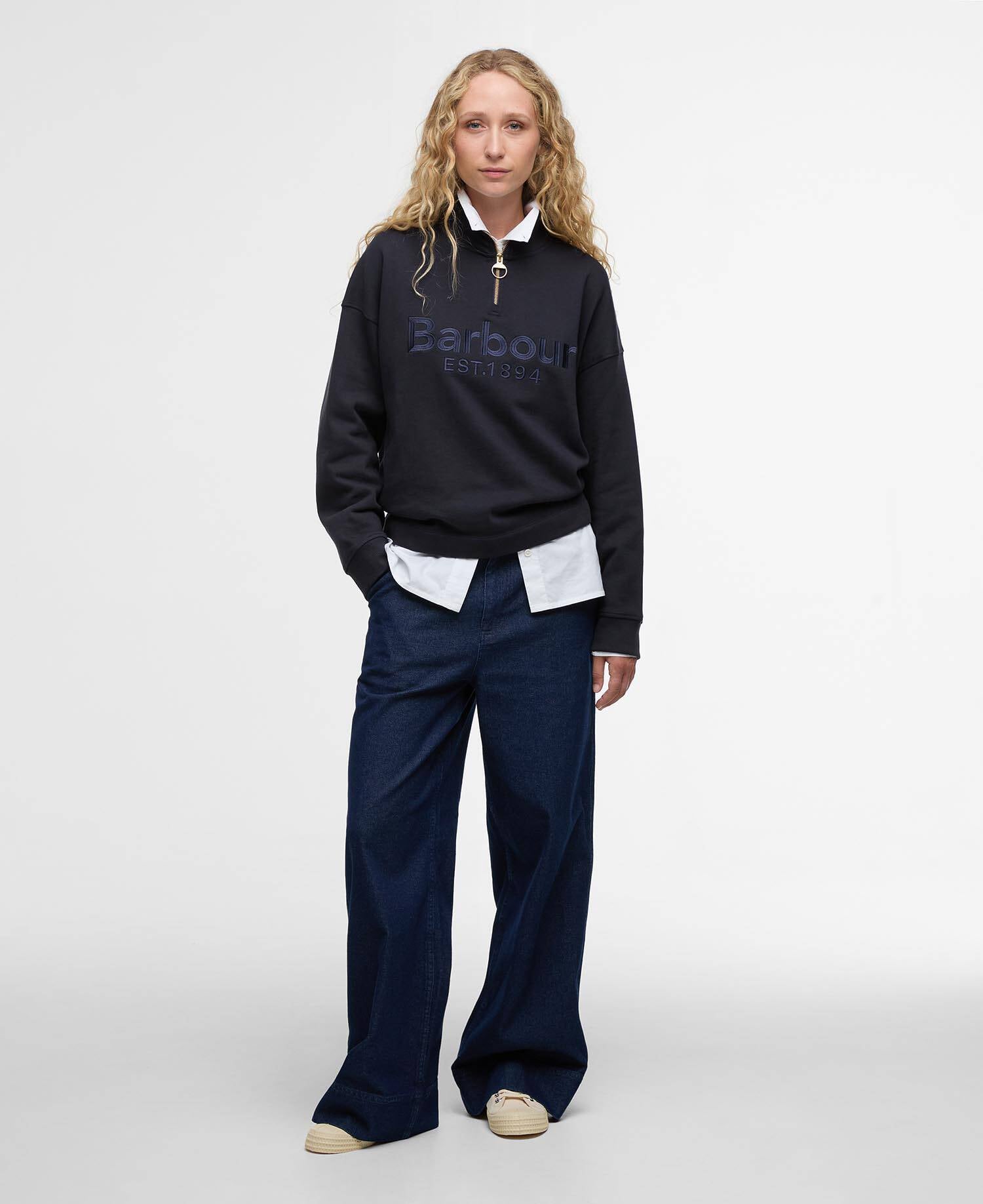 Barbour Sara Quarter-Zip Sweatshirt