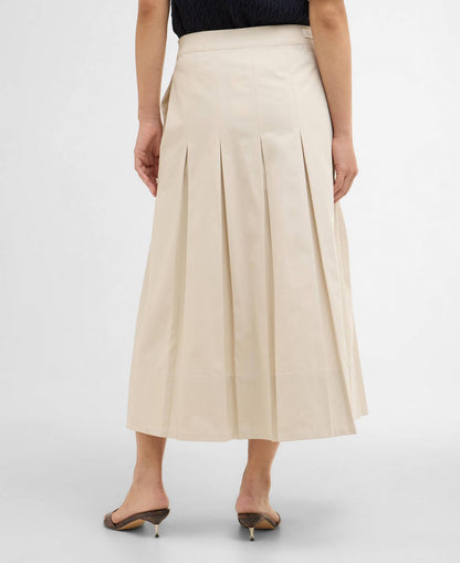 Barbour Kirby Pleated Midi Skirt
