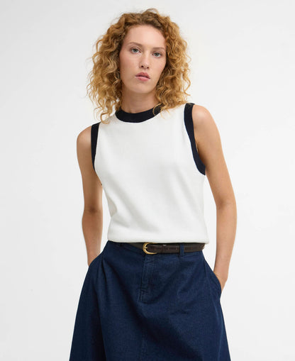 Barbour Maia Denim Midi Skirt
