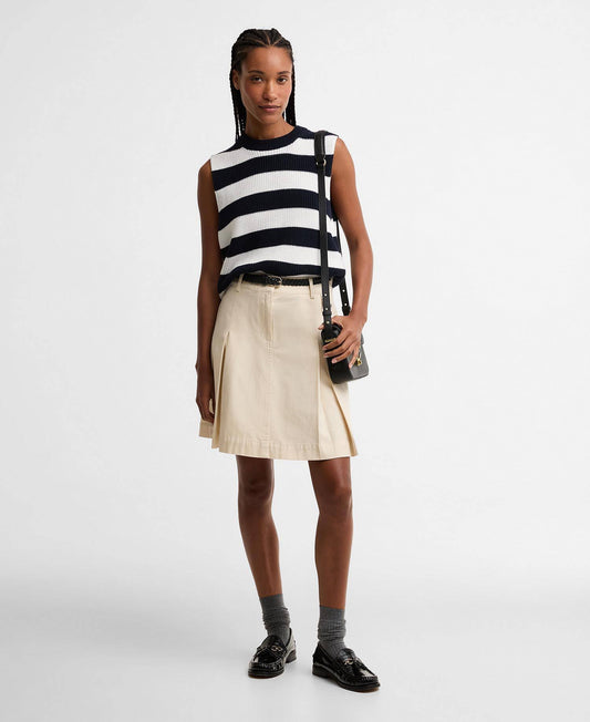 Barbour Aylesby Pleated Mini Skirt
