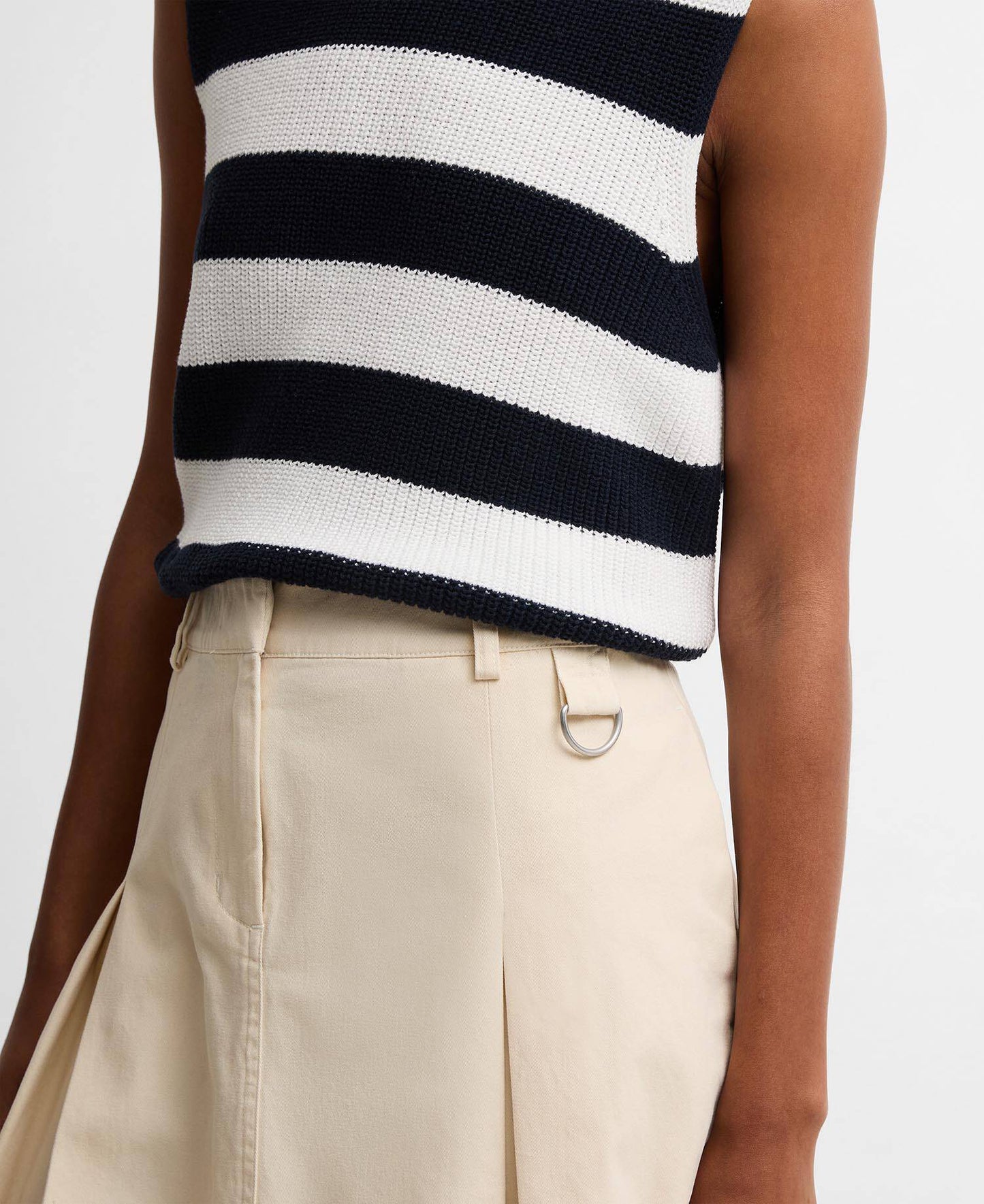 Barbour Aylesby Pleated Mini Skirt