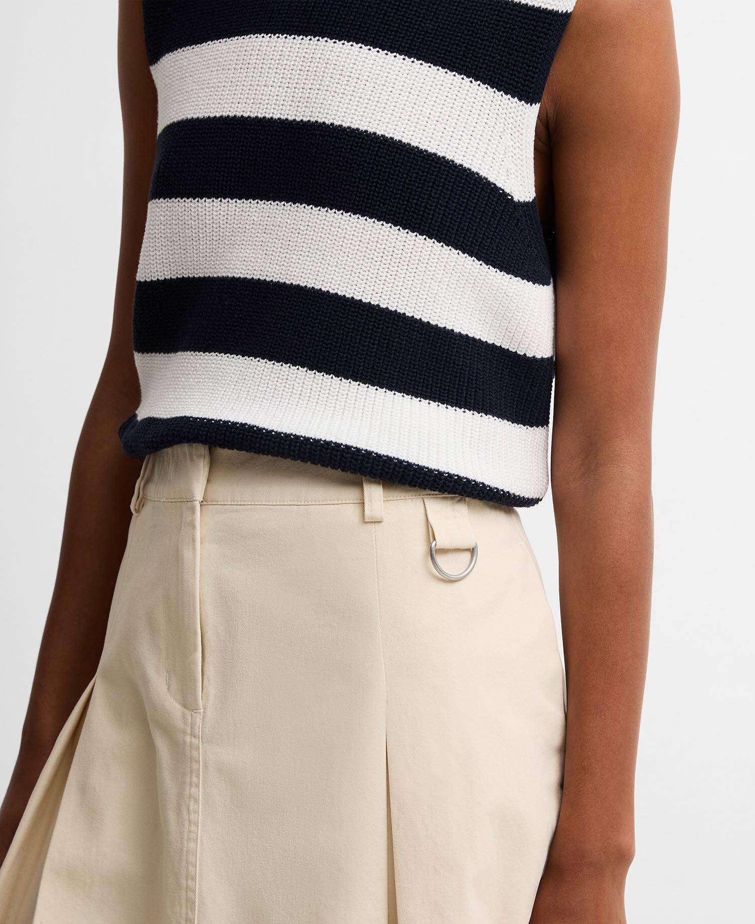 Barbour Aylesby Pleated Mini Skirt
