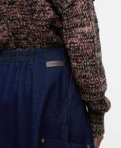 Barbour Saima Denim Midi Skirt