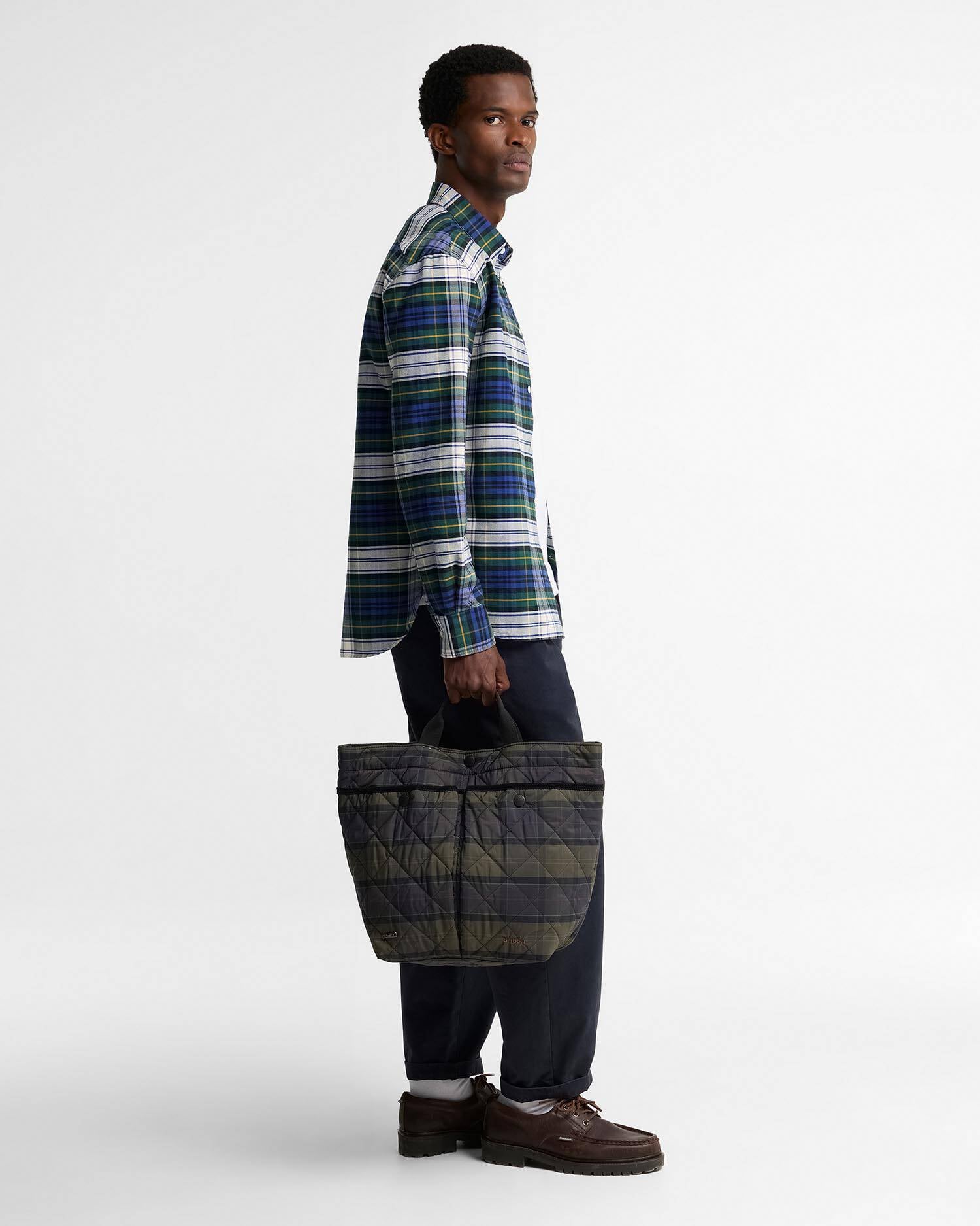 Barbour Tartan Liddesdale Tote Bag