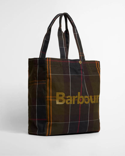 Barbour Telfield Tartan Tote Bag