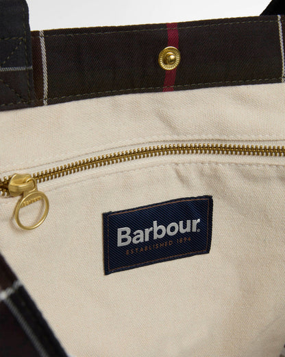Barbour Telfield Tartan Tote Bag
