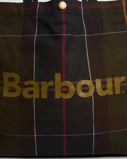Barbour Telfield Tartan Tote Bag