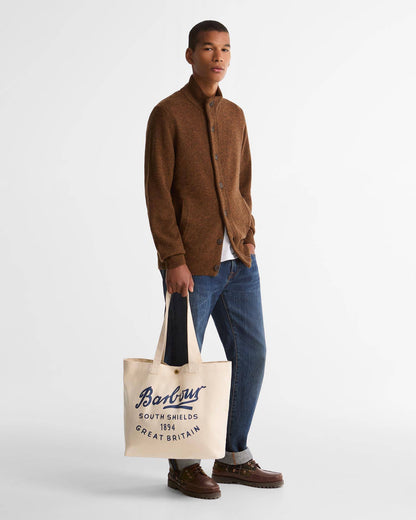Barbour Script Tote Bag