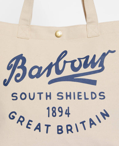 Barbour Script Tote Bag